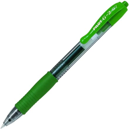 Pilot G2 Gel Ink Rollerball pen – Doos van 12 gelpennen - Medium Tip - Groen