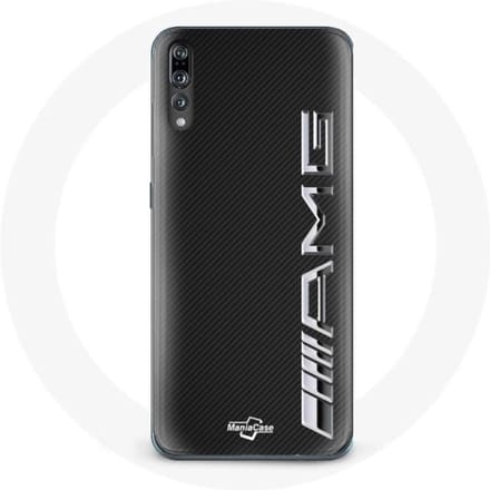 Coque - Huawei - P20 - Logo AMG - Carbone - Protection optimale noir