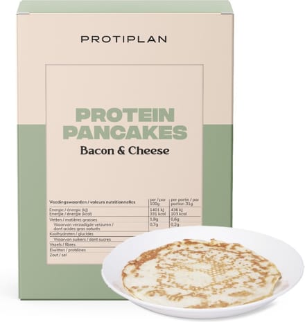 Protiplan - Pannenkoek Bacon Kaas - 7 x 31 g - Low carb - Eiwitrijk