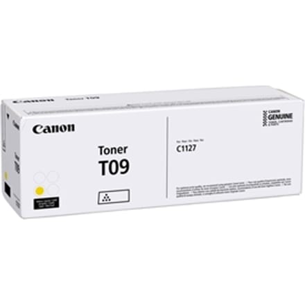 Canon T09 toner cartridge geel (origineel)
