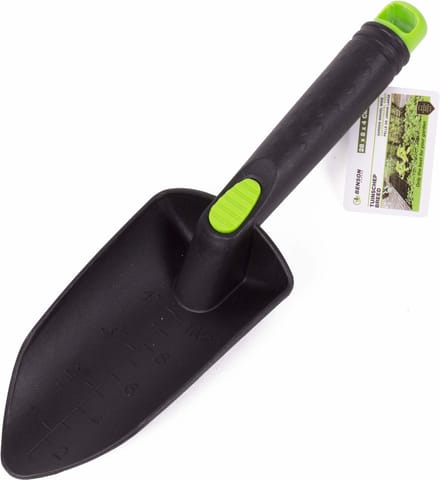 Benson Breed tuinschepje - glasvezelversterkt - 8 cm - grijs/groen