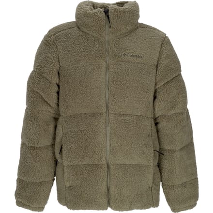 Mannen Beer Puffect Sherpa Jacket Stone Green