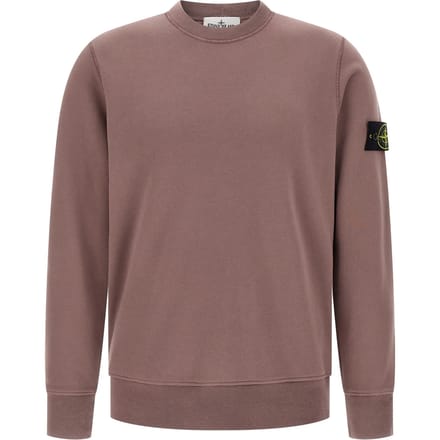 Stone Island Paars Katoenen Sweatshirt