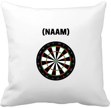 Akyol - darten met eigen naam Kussen hoes - Dartbord - darter - sport - 40 bij 40 cm