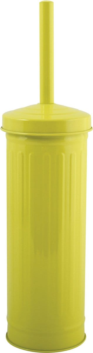 MSV Industrial Toilet/wc-borstel houder - metaal - appelgroen - 38 cm