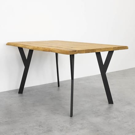 SEART Y Type - Metalen Tafelpoot - Zwart - Poedercoating - Makkelijk Monteerbaar