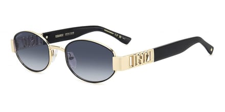 Dsquared2 D2 0155/S MTGOLD BLACK 53/21/145 Herrenbrillen Zonnebrillen
