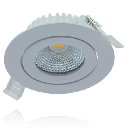 LED inbouwspot - dimbaar warm licht 5W - 1 stuk - IP44 waterbestendig 3000K