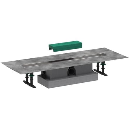 Hansgrohe uBox universal - Complete set voor standaard installatie 70 cm douchegoten, rvs 56023180