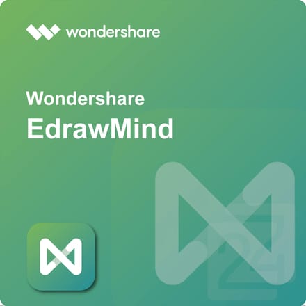 Wondershare EdrawMind 1 Jaar Nieuwe Aankoop