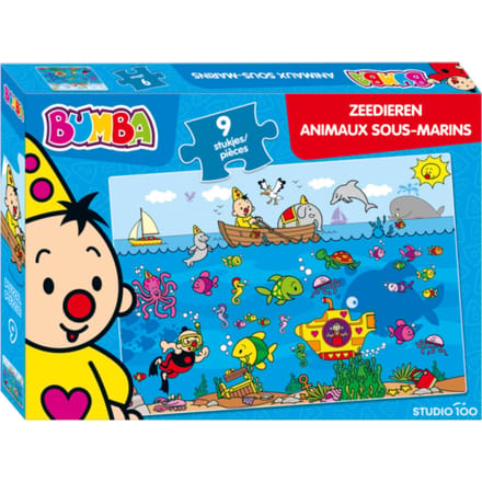 Studio 100 Bumba Puzzle Sea Animals 9 pcs.