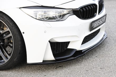 RIEGER - BMW F82 F83 F80 M3 / M4 - FRONT PERFORMANCE SPLITTER - GLOSS BLACK