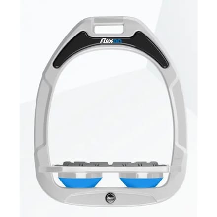 Platte Grip Bovenklap Wit/Grijs/Blauw Flex-On Green Composite
