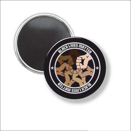 Button Met Magneet 58 MM - Black Lives Matter - NIET VOOR KLEDING