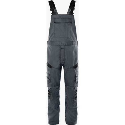 Fristads Amerikaanse overall 1556 STFP - Grijs/Zwart - C48