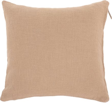 Tiseco - Kussen (gevuld) COTTON SLUB - met rits - 60x60 cm - Zand