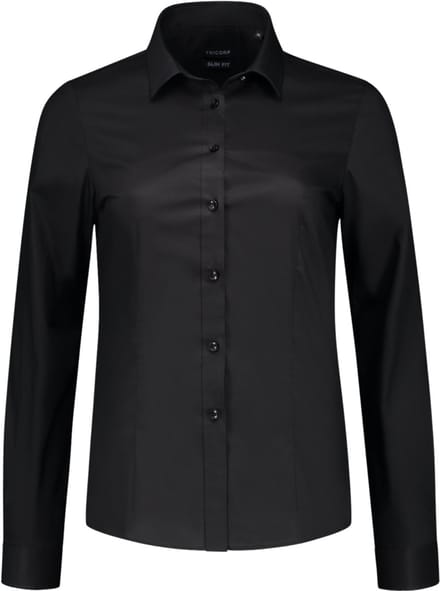 Tricorp 705015 Blouse Stretch - Zwart - 38