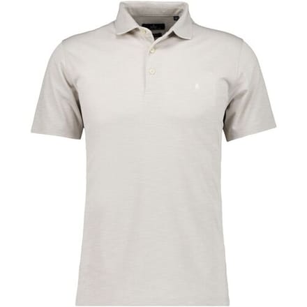 Ragman Polo Soft Knit Flame Design Easy Care Ecru / male