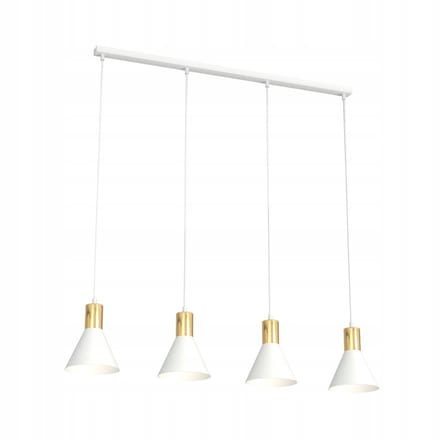 Emibig ROSA 4 WH Hanglamp Wit Metaal 4x E27 Max 15W
