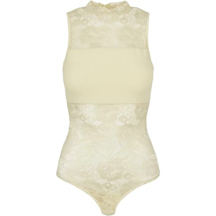 Urban Classics - Laces Bodysuit - XL - Geel