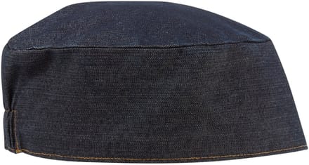 Premier Chefs Skull Cap PR653 - Indigo Denim - One size