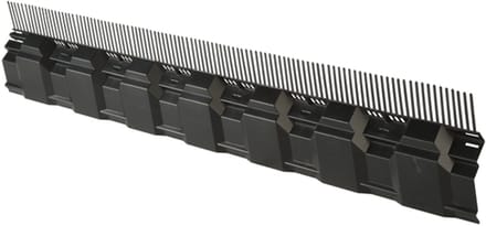 Ubbink airtec -combiprofiel -1000x190mm -zwart