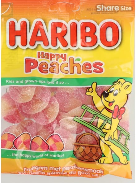 Haribo Perziken - 20 x 175 gr - Voordeelverpakking