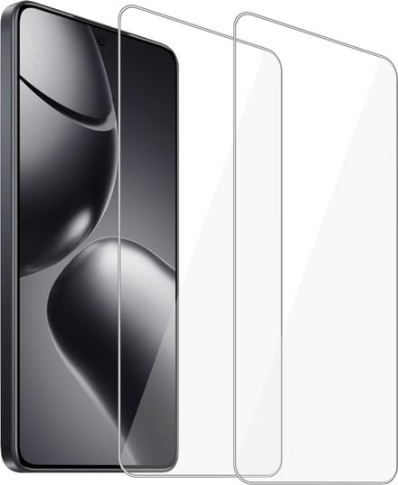 2x Geschikt voor Xiaomi 14T / 14T Pro - Screenprotector - Beschermglas - GuardCover