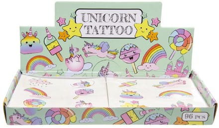 Duckiez Tattoo Vel Eenhoorn - 1 stuk