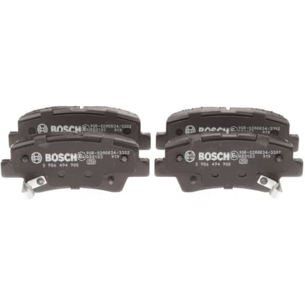 Remblokset BOSCH 0 986 494 908, achter