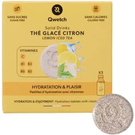 Pastille Hydratatie Ijsthee Citroen Qwetch (x3)