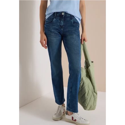 Bootcut-jeans met High Waist in Slim Fit