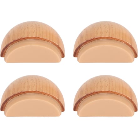 4 stuks Houten Deurstopper Multifunctioneel Stil Voorkomt Botsing Boorvrij Schokabsorberend Deur