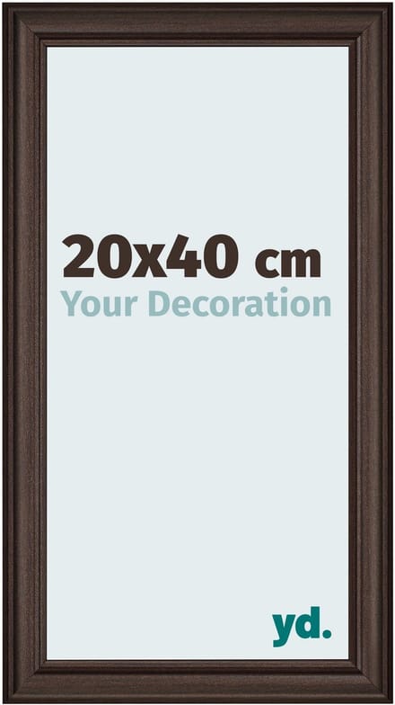Your Decoration - Fotolijst 20x40 cm - MDF - Eiken Donker - Lazio