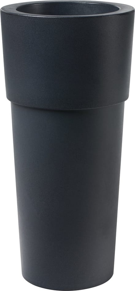 Elezza Bloempot Aquila Tondo Ø39 x H80 cm - Antraciet