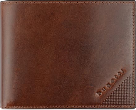Bugatti Nobile Portemonnee RFID-bescherming Leer 12 cm - Jongens - Staand formaat - cognac