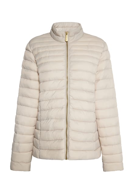 Faina licht gewatteerd jack Dames lichtbeige