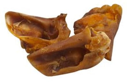 Klassieke hondensnack varkensoorschelpen - 1kg