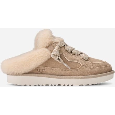 UGG® Lowmel Mule Trainer in Moonlight, Size 2, Polyester/Wool