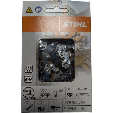 Stihl Accessoires Zaagketting | 3/8" P Picco Micro Mini 3 (PMM 3), 1,1mm, 30cm - 36100000044