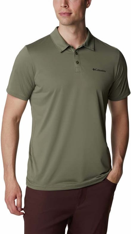 Columbia Hike™ Korte Mouw Poloshirt Groen M Man