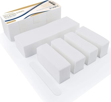 500 Stuks Vlies Waspapier Strips voor Harsen - Professionele Ontharingsstrips