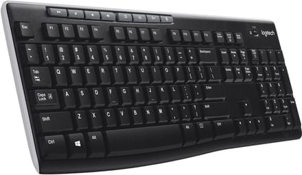 Logitech Wireless Keyboard K270 - Toetsenbord - Spaans