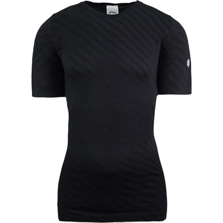 Asics Naadloos Heren Zwart T-Shirt