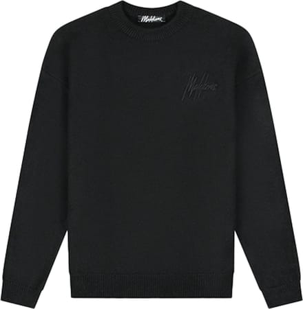 Malelions Oversized Knitted Signature Sweater