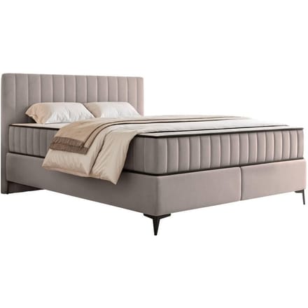 Boxspring Simone 180x200 cm fluweel met opbergruimte | NADUVI Collection