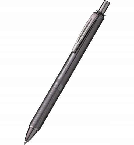 Pentel EnerGel Sterling Rollerball Pen 0,7 mm Zwart Metaal