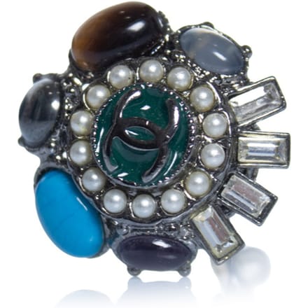 Chanel, multikleurige clipsierraad