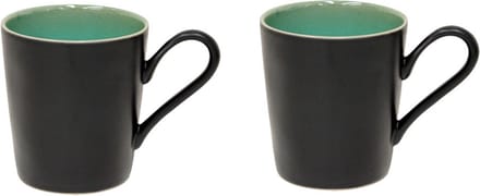 Costa Nova Riviera Azur servies beker met oor set van 2 - 13 x 9 cm