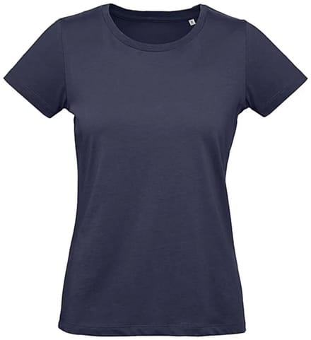 T-shirt dames B&C Organic Inspire Plus